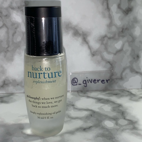 New Sealed Philosophy Back To Nurture Deeply Replenishing Oil 1oz - Picture 1 of 6
